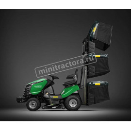 Садовый трактор Caiman Comodo 2WD-HD c гидролифтом травосборника